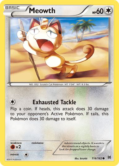 Meowth, BREAKthrough 114