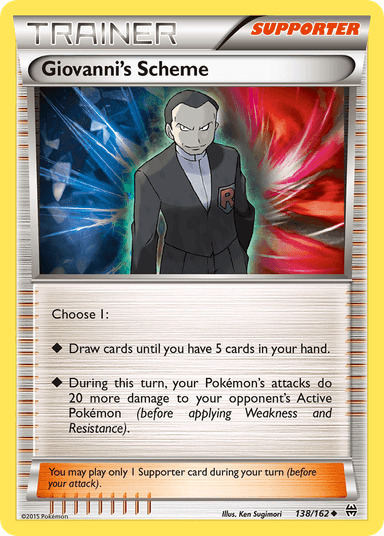 Giovanni's Scheme, BREAKthrough 138
