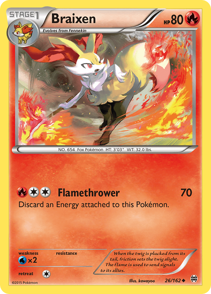Braixen, BREAKthrough 26