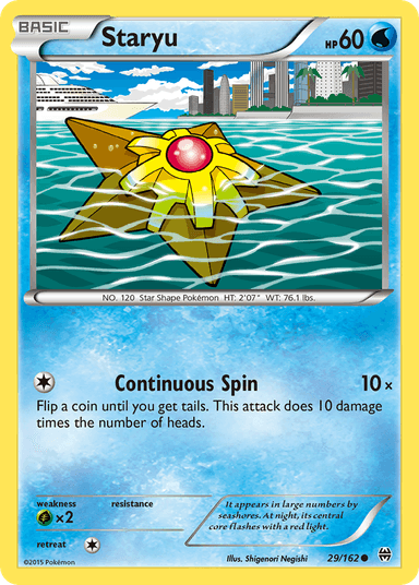Staryu, BREAKthrough 29