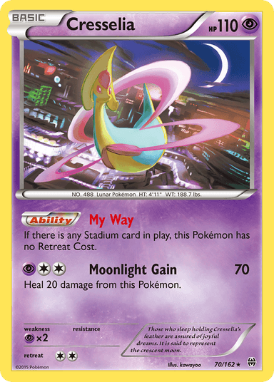 Cresselia, BREAKthrough 70