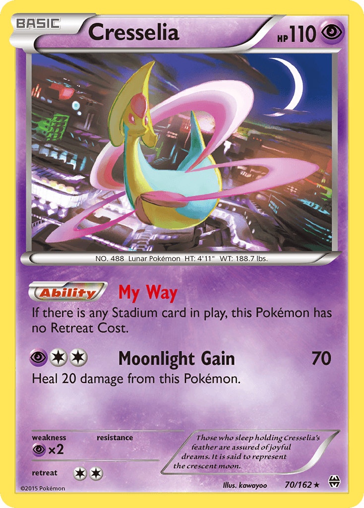 Cresselia, BREAKthrough 70