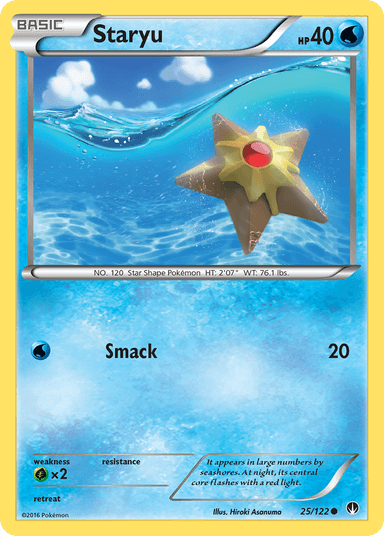 Staryu, BREAKpoint 25