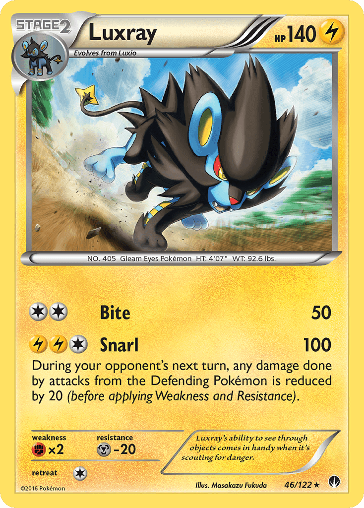 Luxray, BREAKpoint 46