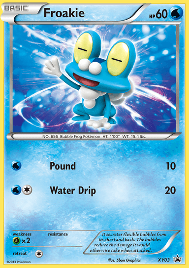 Froakie, XY Black Star Promos XY03