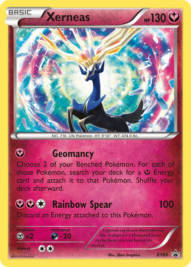 Xerneas, XY Black Star Promos XY05