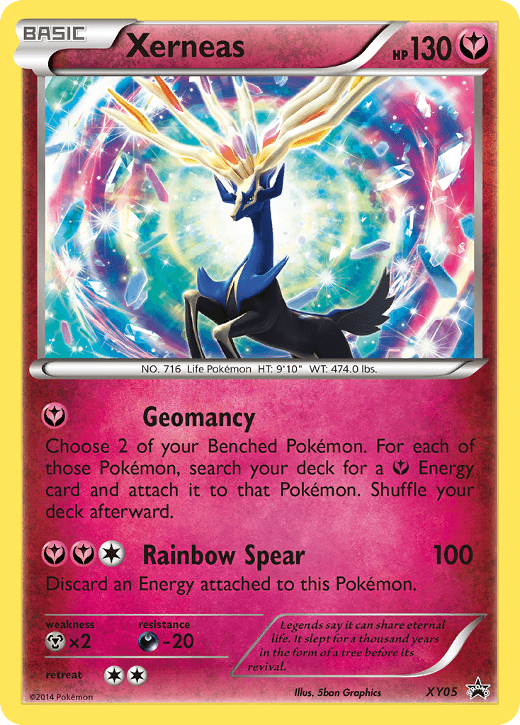 Xerneas, XY Black Star Promos XY05