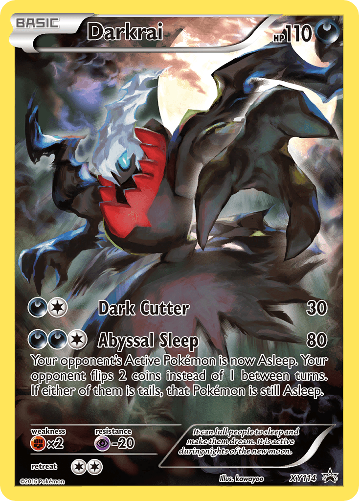 Darkrai, XY Black Star Promos XY114