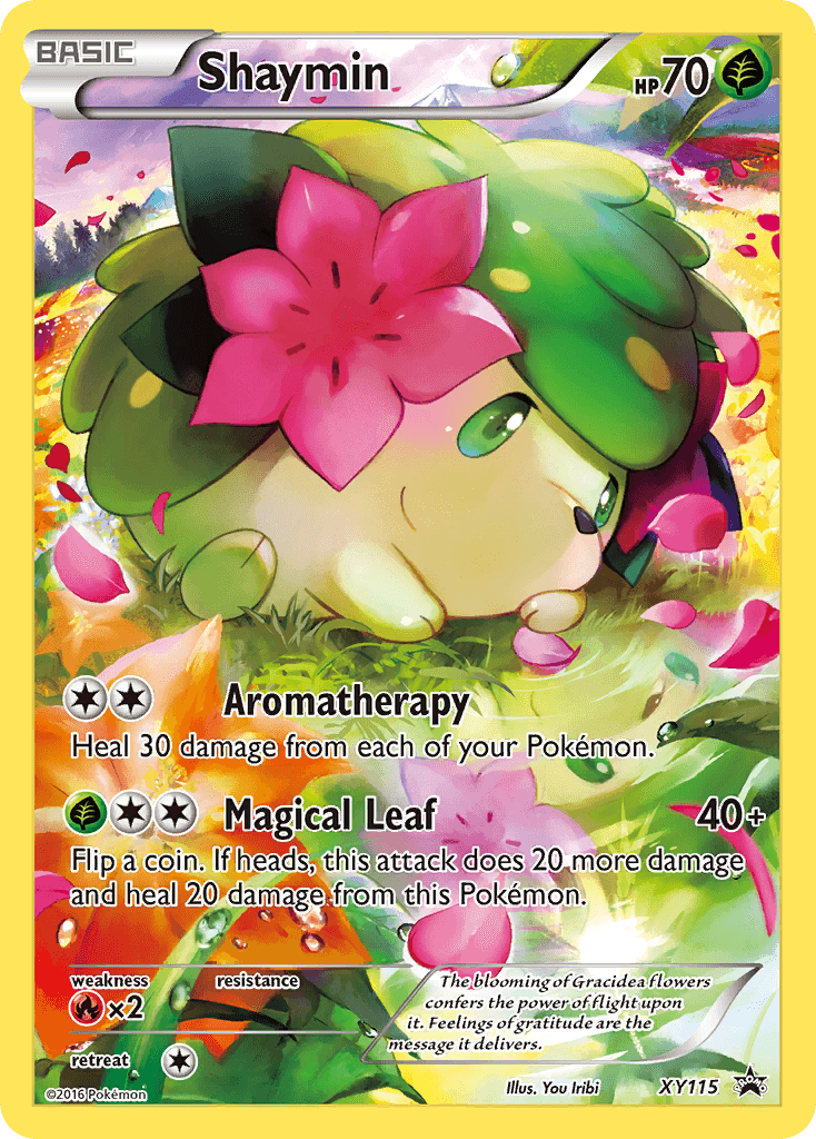 Shaymin, XY Black Star Promos XY115