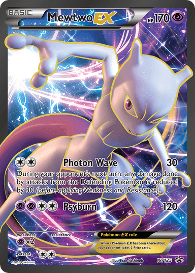 Mewtwo-EX, XY Black Star Promos XY125