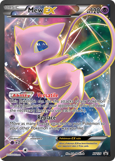 Mew-EX, XY Black Star Promos XY126