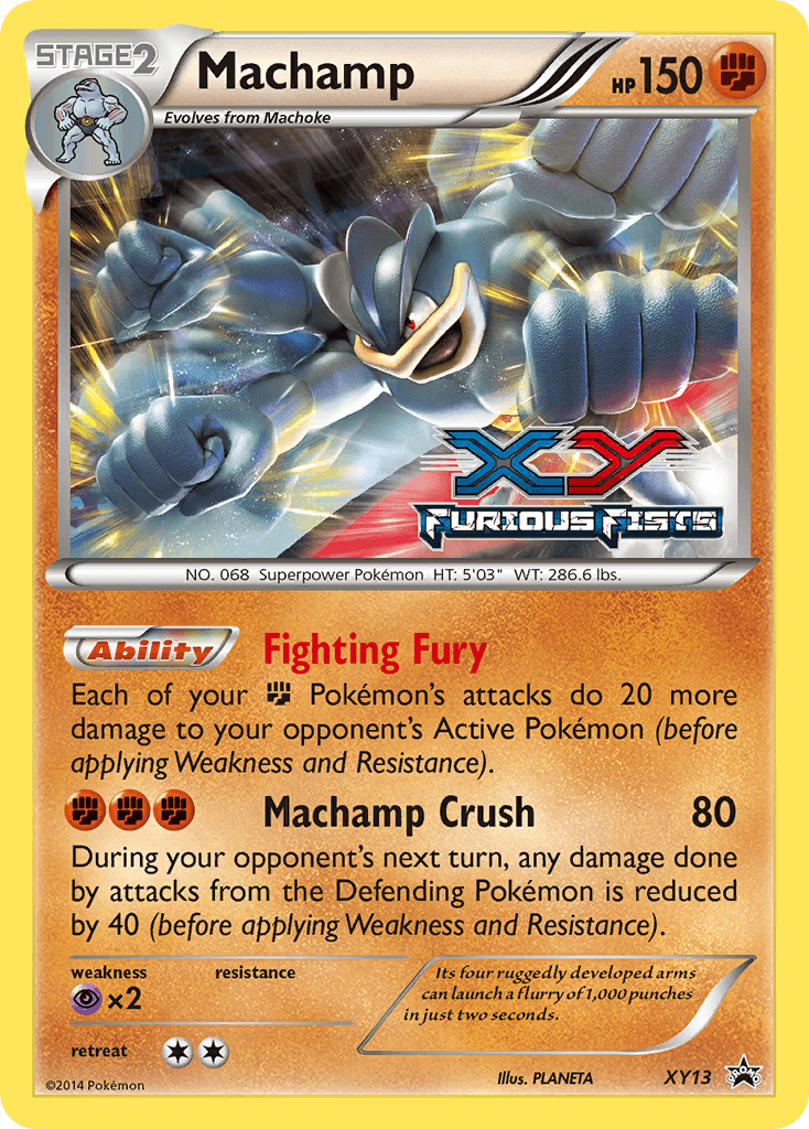 Machamp, XY Black Star Promos XY13