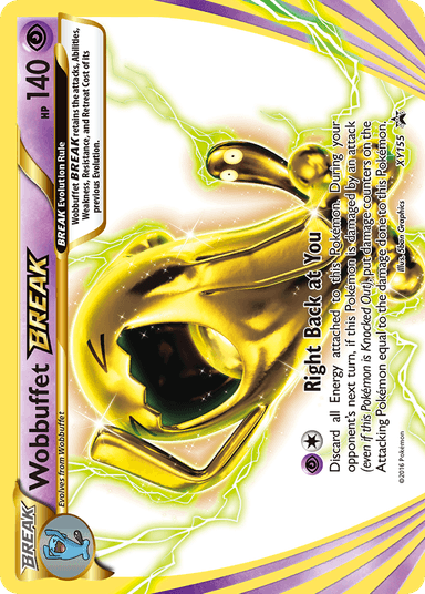 Wobbuffet BREAK, XY Black Star Promos XY155