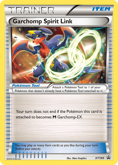 Garchomp Spirit Link, XY Black Star Promos XY169