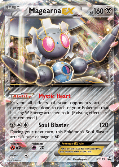 Magearna-EX, XY Black Star Promos XY175