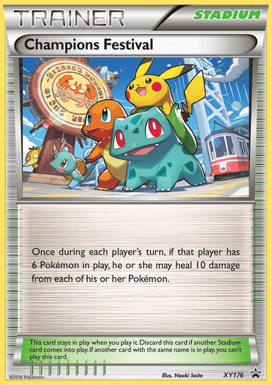 Champions Festival, XY Black Star Promos XY176