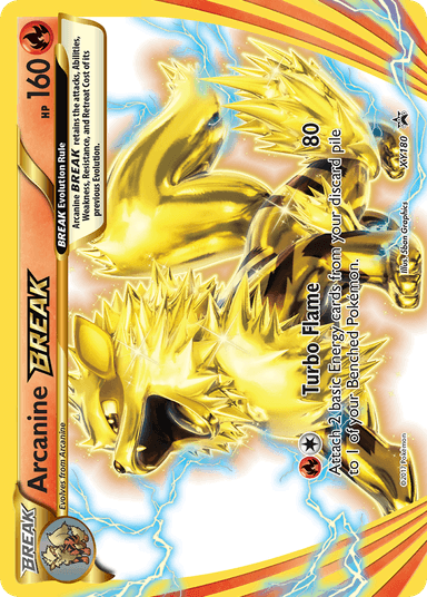 Arcanine BREAK, XY Black Star Promos XY180