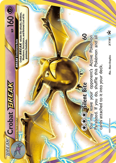 Crobat BREAK, XY Black Star Promos XY181