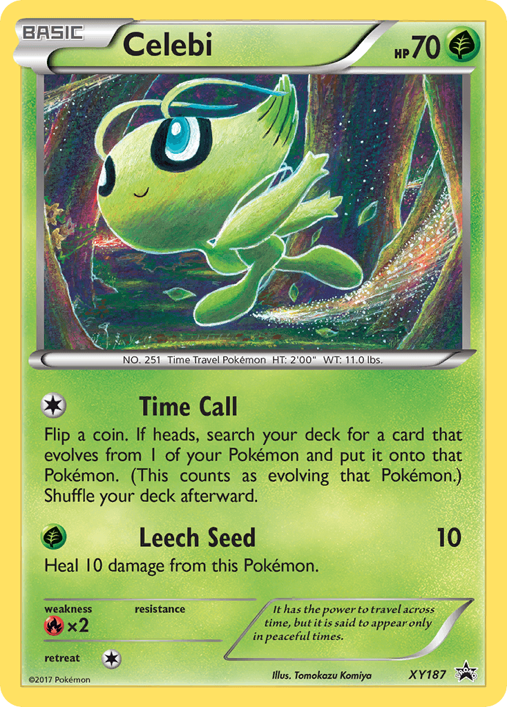 Celebi, XY Black Star Promos XY187