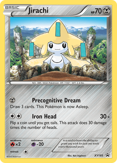 Jirachi, XY Black Star Promos XY195