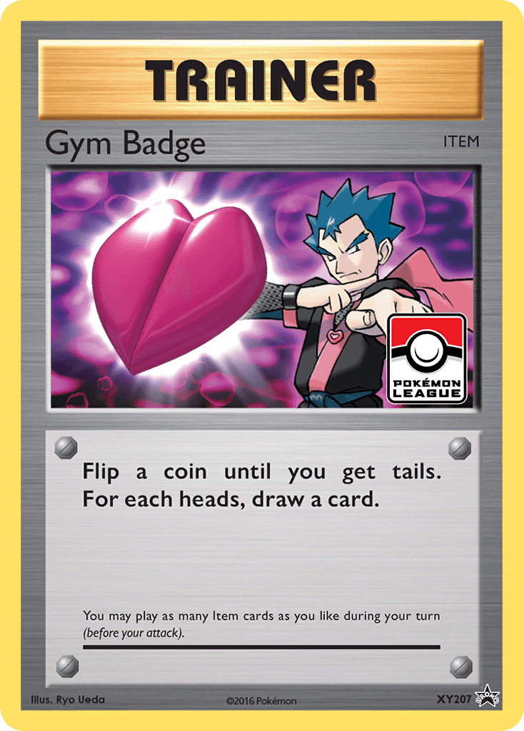 Gym Badge, XY Black Star Promos XY207