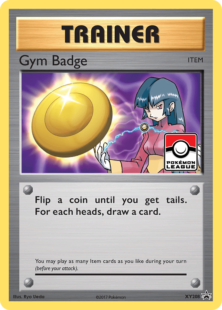 Gym Badge, XY Black Star Promos XY208