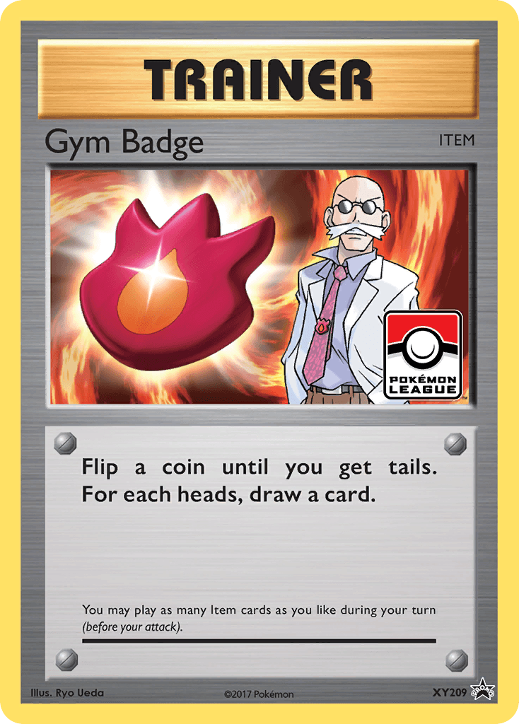 Gym Badge, XY Black Star Promos XY209