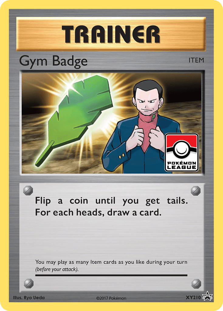 Gym Badge, XY Black Star Promos XY210
