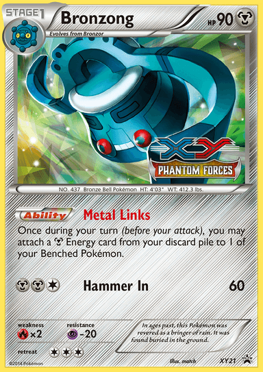 Bronzong, XY Black Star Promos XY21