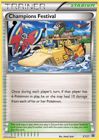 Champions Festival, XY Black Star Promos XY27
