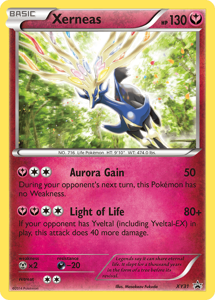 Xerneas, XY Black Star Promos XY31