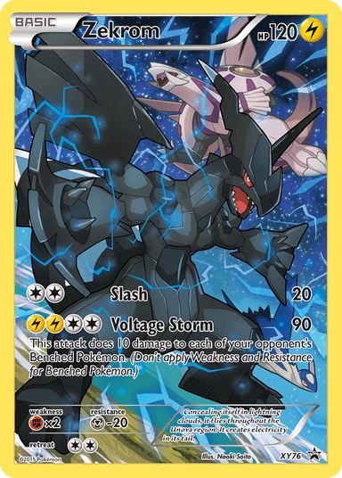 Zekrom, XY Black Star Promos XY76