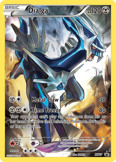 Dialga, XY Black Star Promos XY77