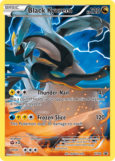 Black Kyurem, XY Black Star Promos XY80