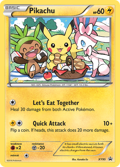 Pikachu, XY Black Star Promos XY95
