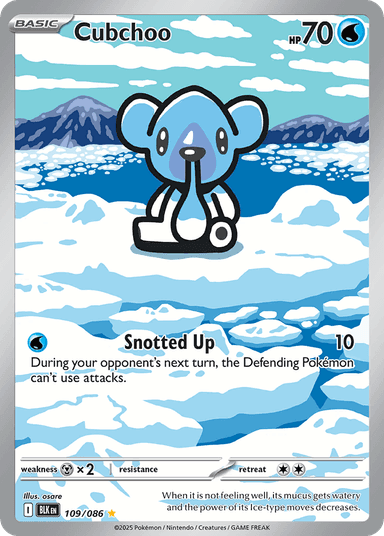 Cubchoo, Black Bolt 109