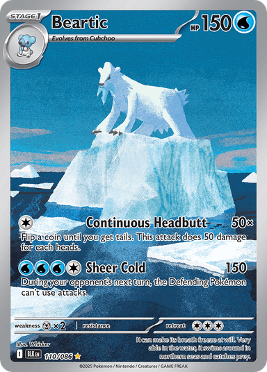 Beartic, Black Bolt 110