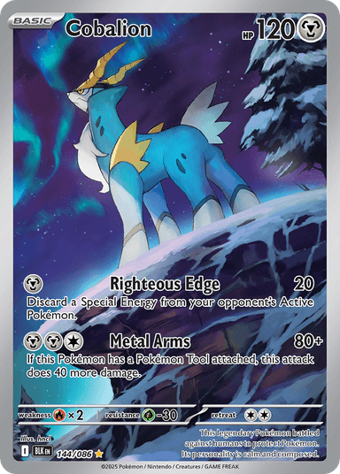 Cobalion, Black Bolt 144