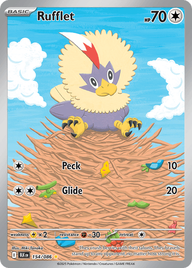 Rufflet, Black Bolt 154