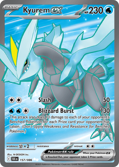 Kyurem ex, Black Bolt 157