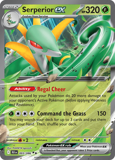 Serperior ex, Black Bolt 3