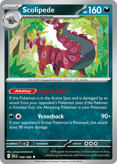 Scolipede, Black Bolt 56